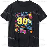 love the 90 Outfit for Women Shirt Neon Crew Neck Tops Tee for Birthday Party Gift Womens Clothing