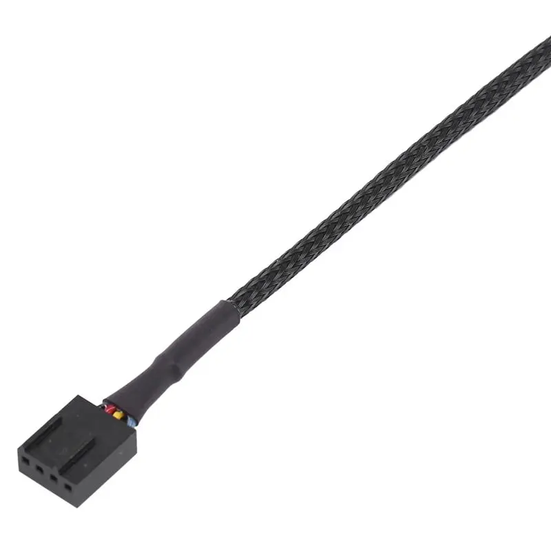 Efficient 30PCS 4 Pin PWM Fan Extension Power Cable Connector Case Male To Female Extending Cables Compatible With 4 Pin/3Pin Fa
