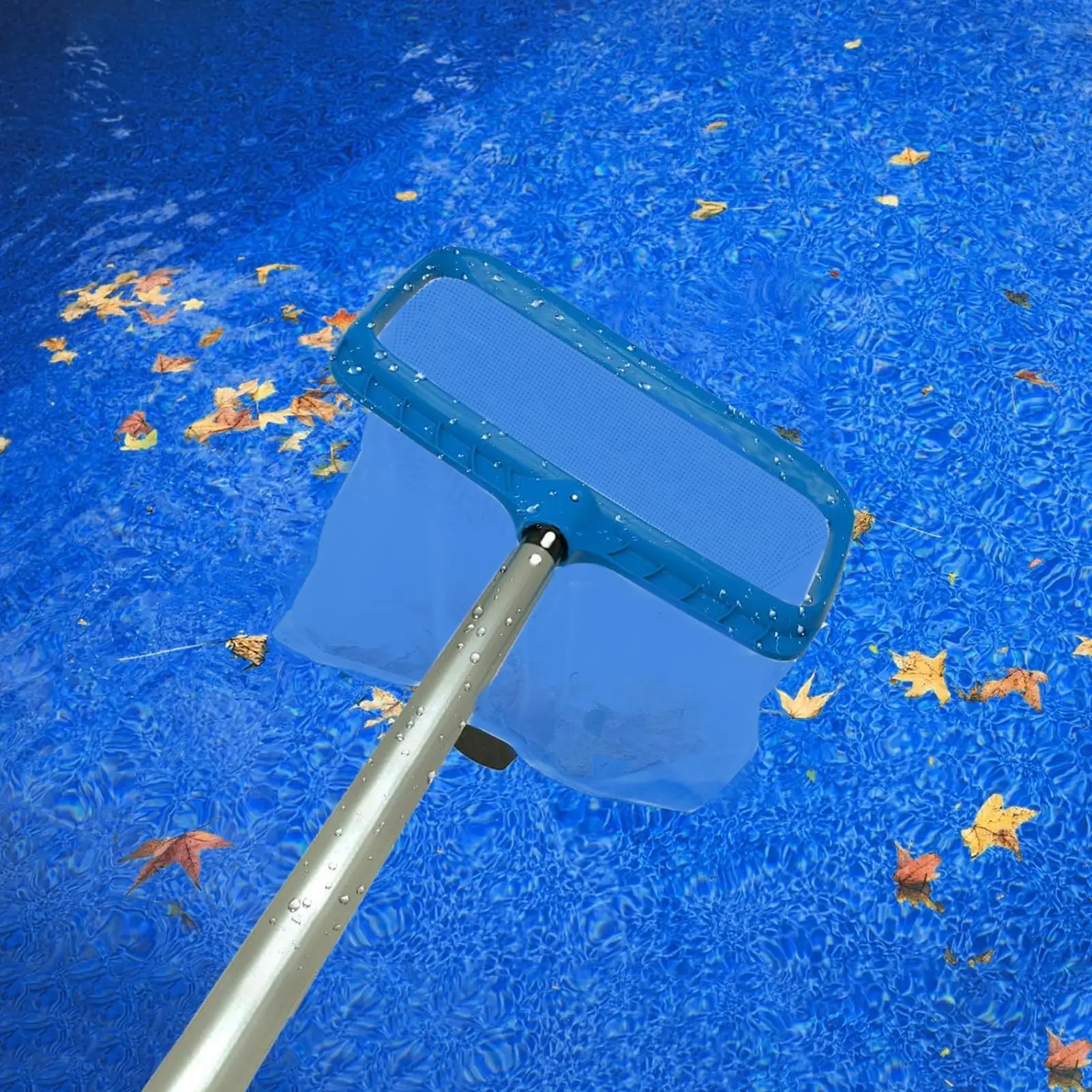 

Сверхмощный скиммер для листьев, плавательные бассейны, сетка для скиммера, спа-скиммер для мусора, сетка для бассейна, сетка для чистки бассейна, инструмент для чистки 47x30x2 см