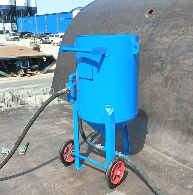 Sandblasting Equipment Abrasive Treatment Machine for Steel Metal Parts Surface Preparation Cleaning and Workshop Applications