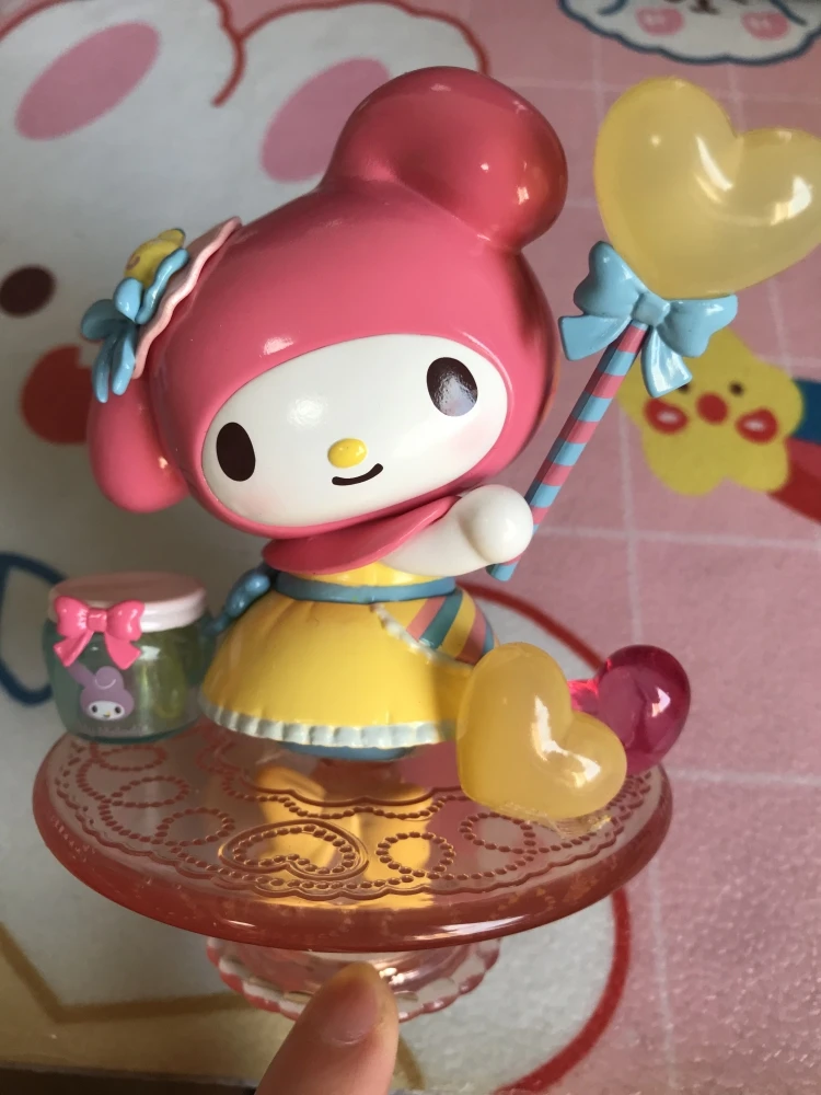 Authentiek Sanrio Melodie Afternoontea-Serie Blinde Doos Handgemaakt Speelgoed, Schattig Speelgoed, Auto-Decoraties Voor Thuis En Op Kantoor