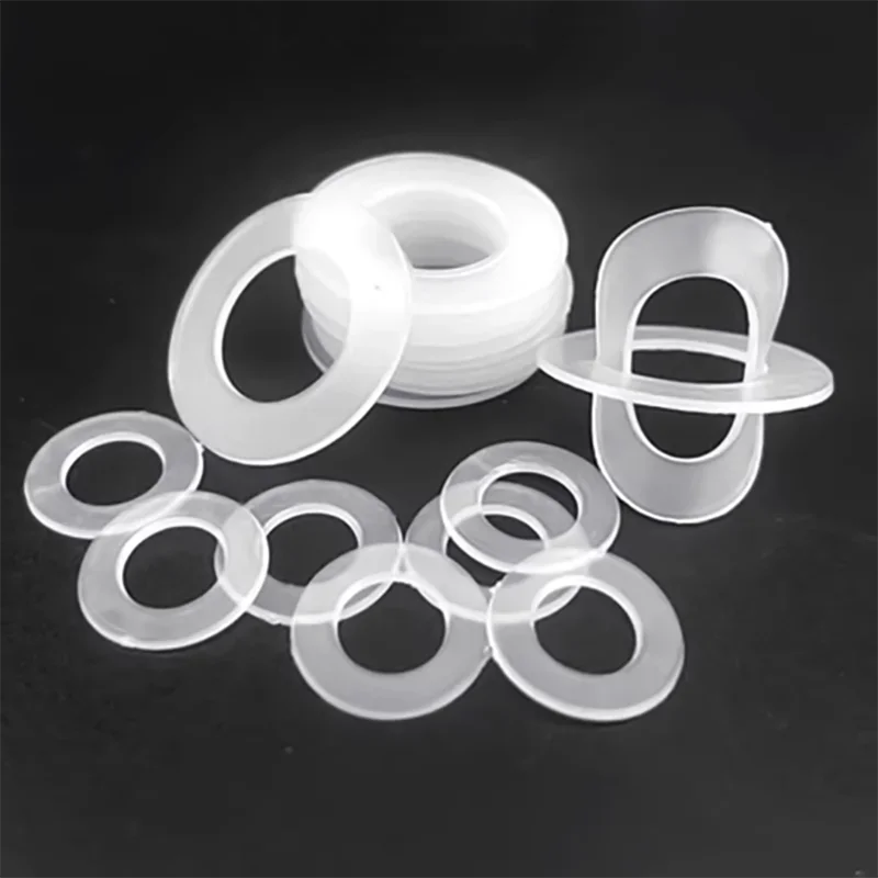 M2 M2.5 M3 M4 M4 M5 M6 M8 M10 M12 M14 M16 M18 M19 Arandela plana de nailon blanco