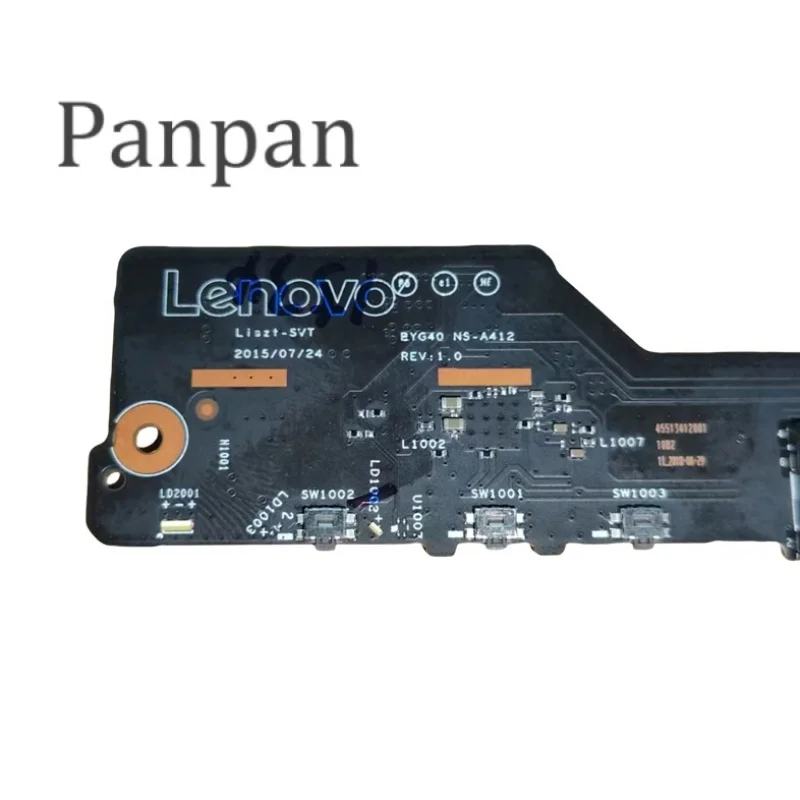 Imagem -03 - Power Switch Botão para Lenovo Yoga Pro Usb Audio Board com Cabo Ns-a412 Da30000fr50 900