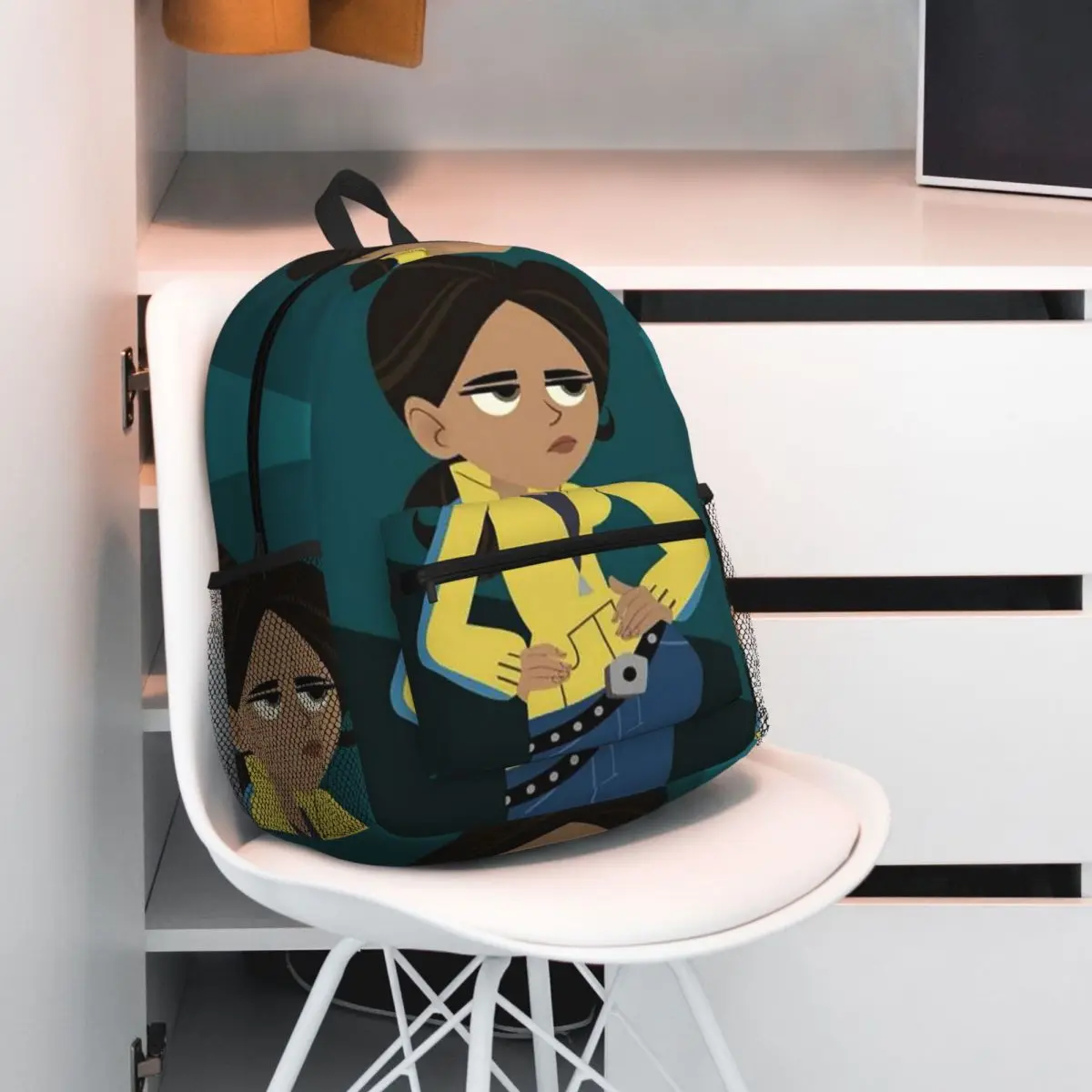 حقيبة ظهر للطلاب من Aviva Corcovado Wild Kratts حقيبة مدرسية للمشي لمسافات طويلة والسفر حقيبة نهارية للرجال والنساء حقيبة كتب عصرية حقائب كتف #3