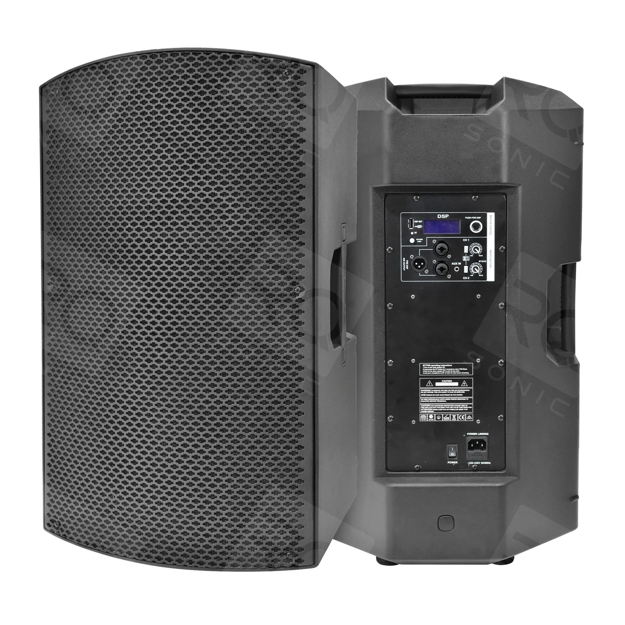 

CBZ15D3 15-inch speaker with 4 preset audio modes and durable components