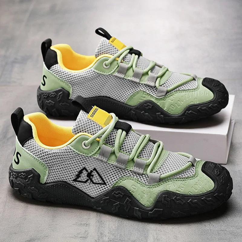 

2026 Men's Spring/Summer Breathable Mesh Running Shoes Comfortable Casual Sports Outdoor Footwear for Youth