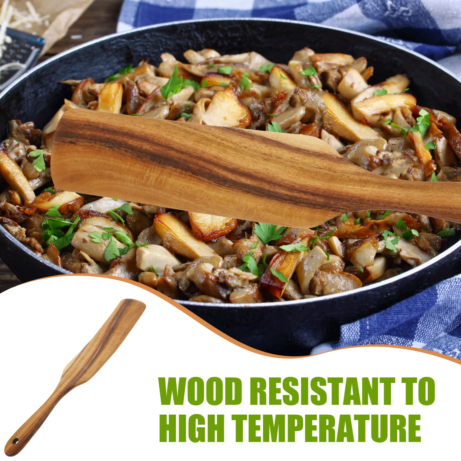 

Multifunction Long Handle Spatula Handled Wooden Spatulas for Kitchen Use Spurtle
