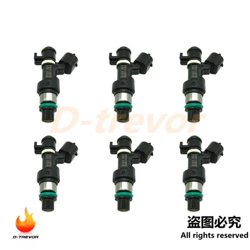 6PCS FBY10F0 16600-95F0A fuel injector for Nissan Almera Classic 1.6L 16V N17