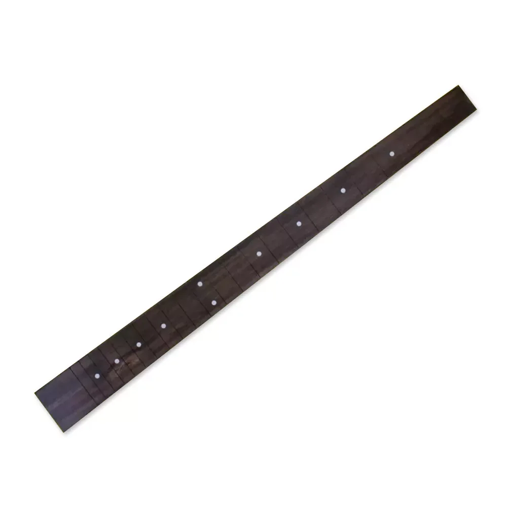 Bass Guitar Fretboard New 22 Fret 34 Inch Bass Neck Rosewood Unfinished Replacement Fingerboard Dot Inlay