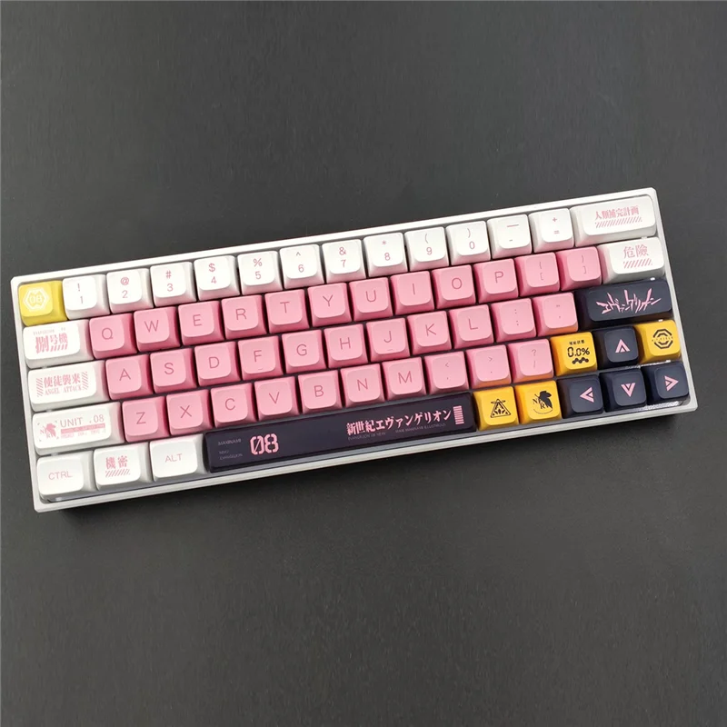 

PBT Keycaps 134 Keys Dye-Sublimation Keycaps XDA Profile for Cherry Gateron MX Switches Mechanical Keyboards