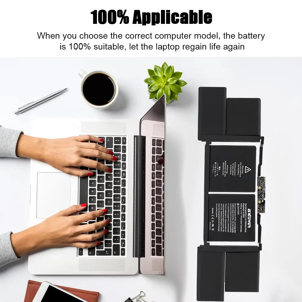SKOWER A1953 Laptop Battery For Apple MacBook Pro 15 inch A1990 2018 2019 EMC3215 EMC3359