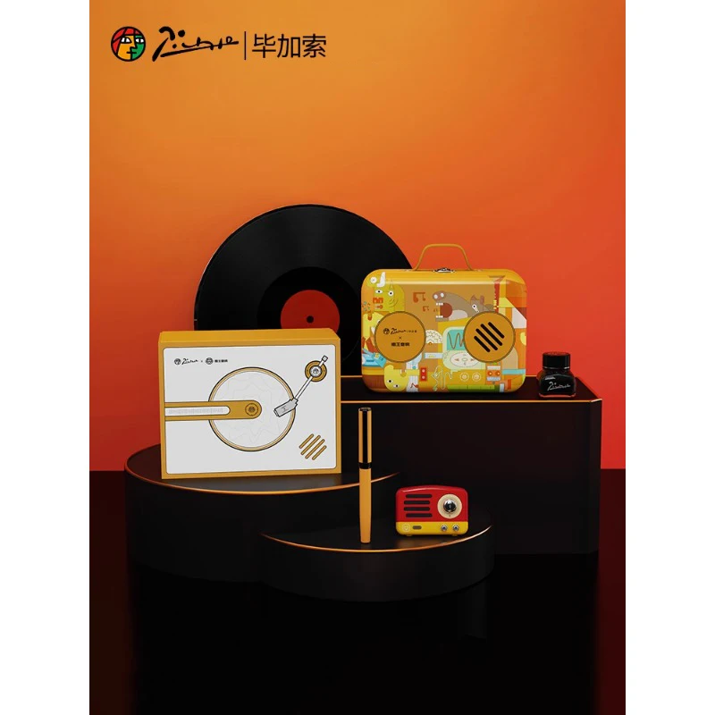 picasso-5529-fountain-pen-retro-bluetooth-speaker-gift-set-for-calligraphy-writing-practice