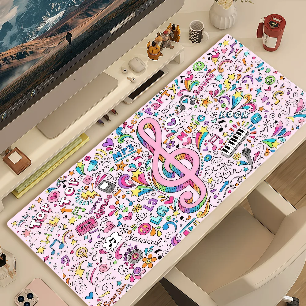 Pattern G-Graffiti Mouse Pad MousePad Non-slip Art Lockedge Office Student Gaming Thickened Large Writing Pad Cushion