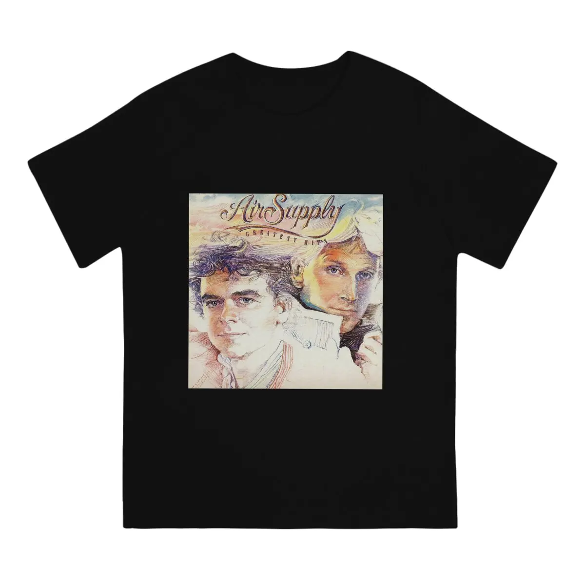 The World-renowned Slow Rock Group Of The 70s And 80s T-Shirts Men Air Supply Cool Cotton Short Sleeve T Shirt