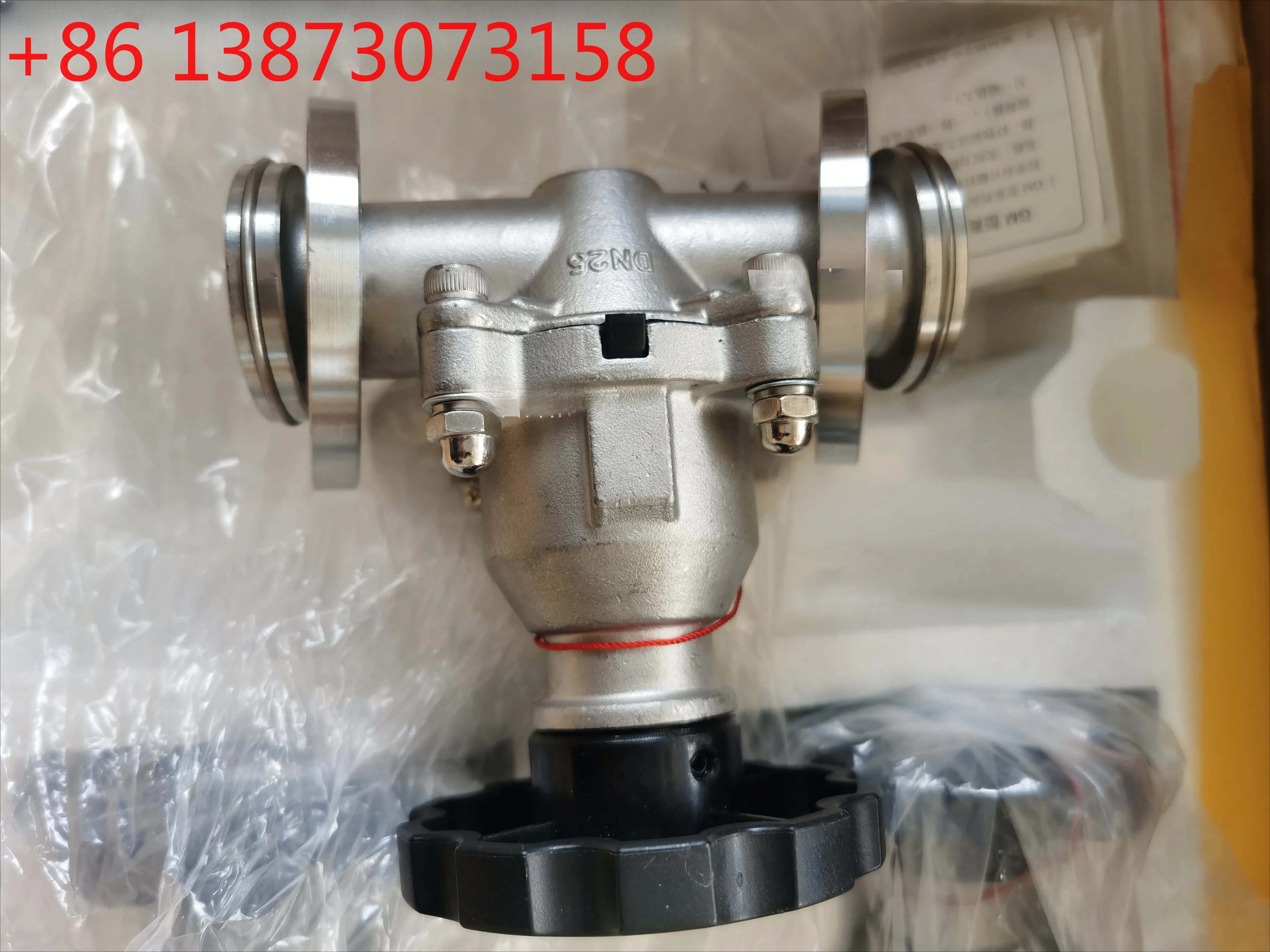 

Stainless steel manual high vacuum diaphragm valve GM series GM-10 GM-25 GM-40 GM-10-KF