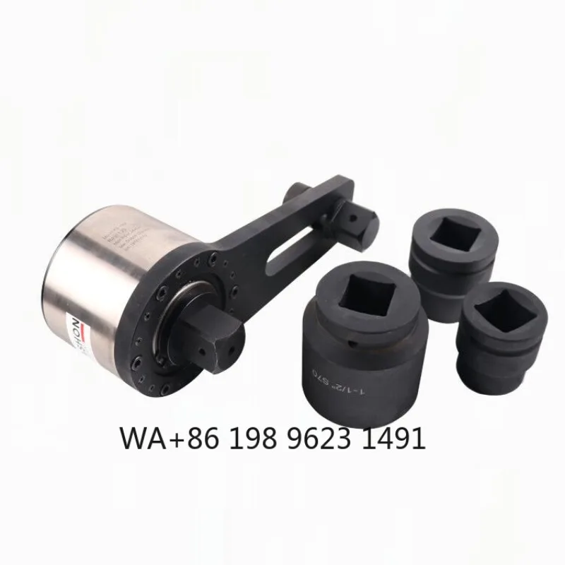 5500Nm heavy duty torque multiplier, ergonomic L- design, portable manual wrench for engineering maintenance