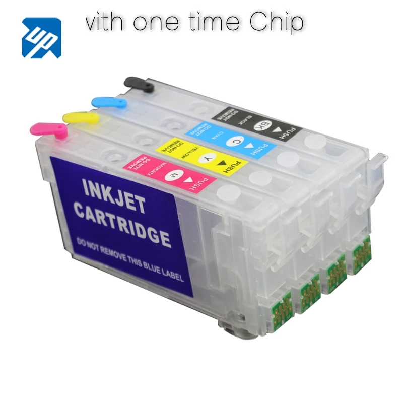 UP T822 822 822XL Refillable Ink Cartridge for Epson WorkForce WF-4820 wf-3820 WF-3823 WF-4830 WF-4834 WF-4833 WF-4835 with chip