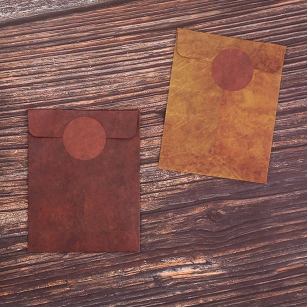 

50Pcs Elegant Vintage Envelopes for Festivals Bridal Shower Engagement Parties Blank Envelope Vintage Letter Envelopes