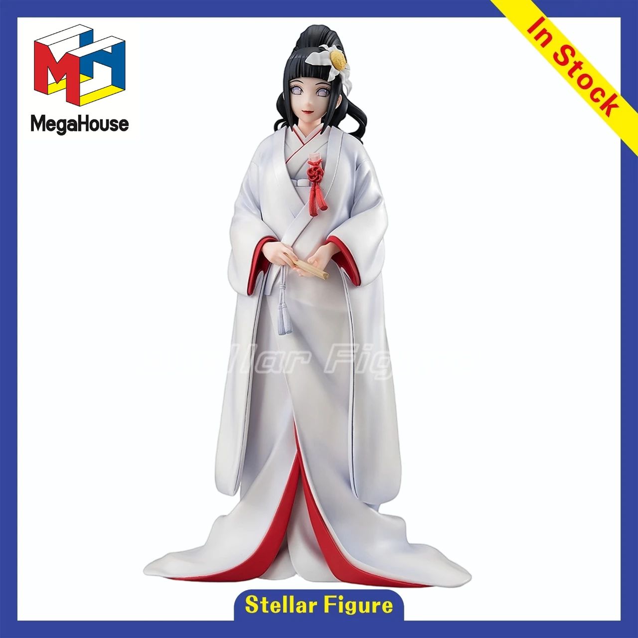 【SF】En stock MegaHouse GALS Series NARUTO Shippuden Hyuuga Hinata Figuras Coleccionables Modelo de Regalo