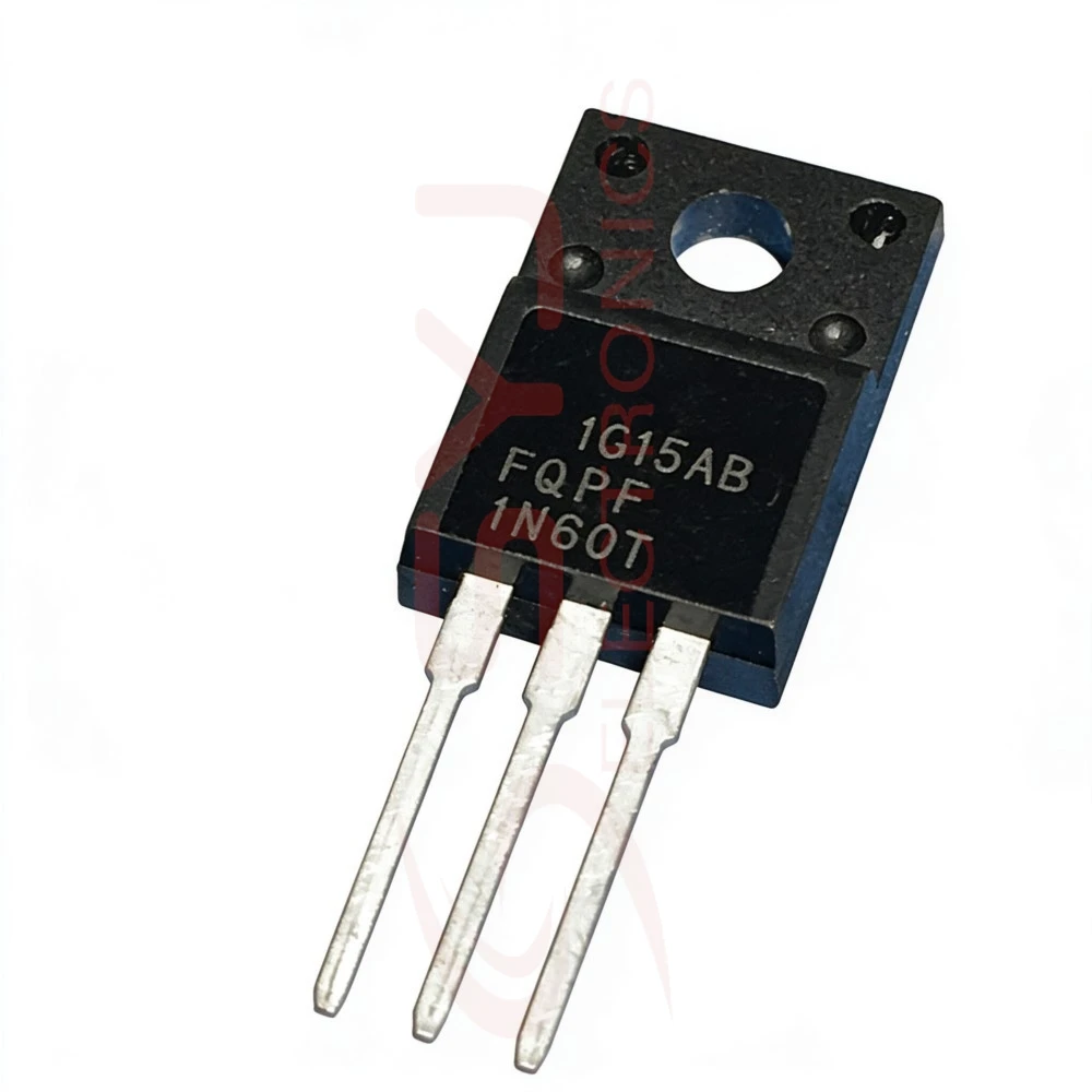 5PCS FQPF1N60T 0.9A 600V FQPF1N60 0.9A 600V JCS4N60F 600V 4A CEF02N6 600V 2A CS4N60F 600V 4A MDF5N50F 500V 5A TO-220F