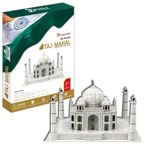 Cubic Fun Puzzle Taj Mahal (3 Size)