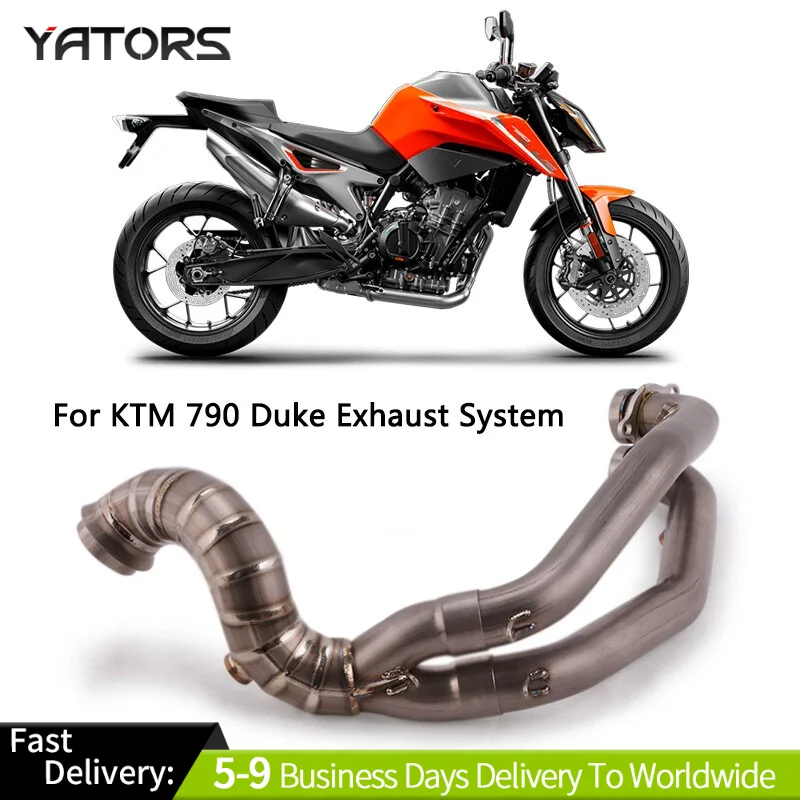 

Exhaust System For 790 Duke Exhaust System Motorcycle Header Pipe Slip On Original Muffler Exhausts Pipes