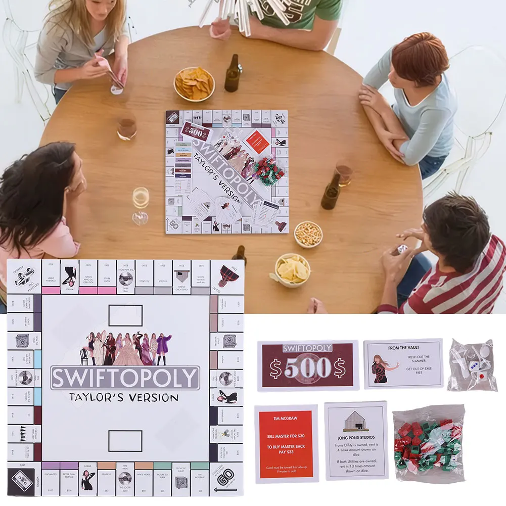Brettspiel-Spaß für Fans, interaktives Brettspiel, Familienspiele für Ihre nächste Party oder Spieleabend