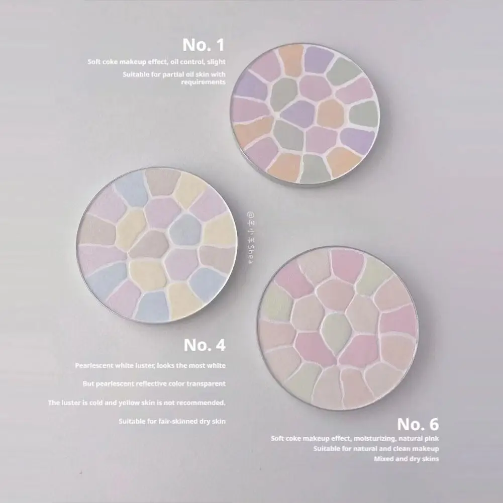 Honey Oil Control Lasting Makeup Powder Ultra-fine Powder Waterproof Naturally Brightens Skin Tone Long-lasting Setting Powder