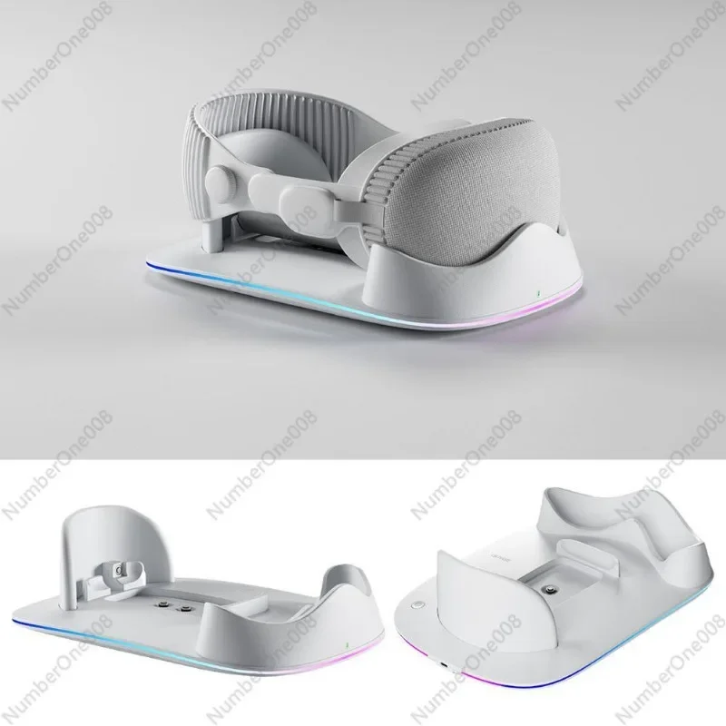 قاعدة شحن لاسلكية لسماعات Apple Vision Pro، قاعدة شحن سريعة 30 وات لملحقات Apple Vision Pro