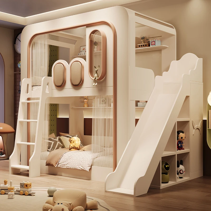 

Storage Normal Kids Beds Expandable Normal White Design Princess Kids Bed Modern Single Custom Lit Pour Enfants Furniture Home