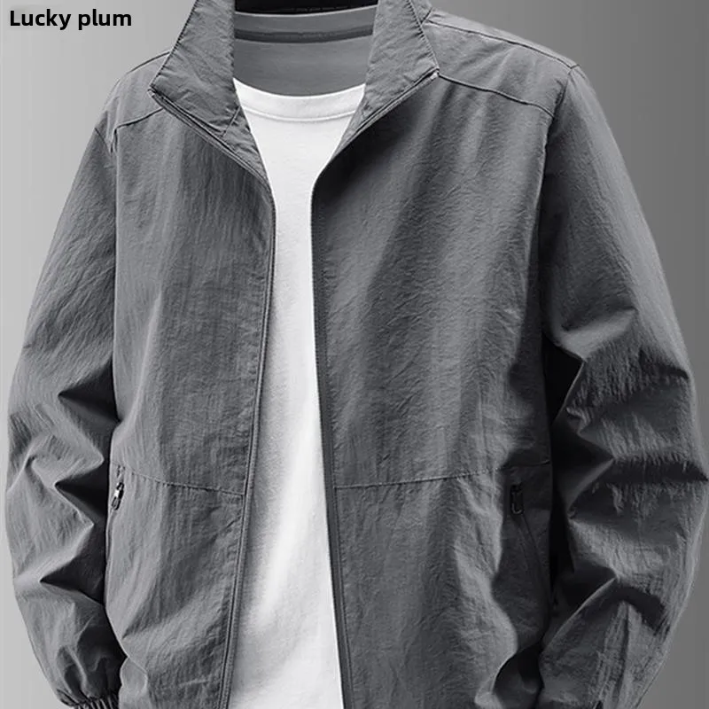 

Мужское ветрозащитное пальто Luy Plum на подкладке Jaet Spor Thiened, простой дизайн, весенне-осенне-зимняя верхняя одежда