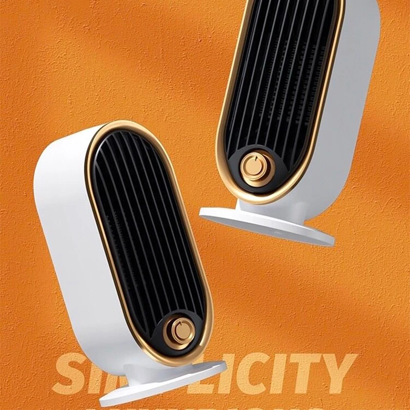 800วัตต์เครื่องทำน้ำอุ่นเดสก์ท็อปพัดลมเครื่องทำความร้อน PTC เครื่องทำความร้อนเซรามิคเครื่องเป่าลมอุ่นสำนักงานบ้านอุ่นเครื่องอุ่นสำหรับฤดูหนาว