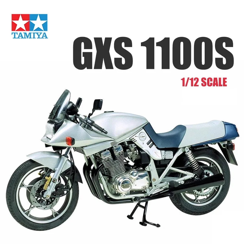 Tamiya 14010 1/12 Suzuki GSX1100S Katana Racing Motorcycle Handmade Motorbike Hobby Toy Plastic Model Building Assembly Kit