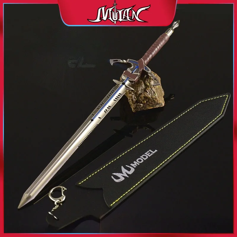 30 CM 아레나 브레이크아웃 중국 게임 주변기기 기사의 검 모델 수집품 책상 장식품 창의적인 생일 선물 소년 장난감