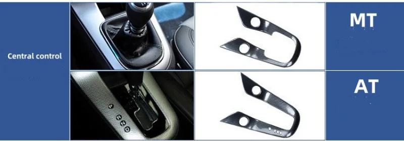 Car Central Console Frame Cover Stickers ABS for Chevrolet Cruze 2009-2013 2015 Accessory Gear Shift Knob Center Console Panel