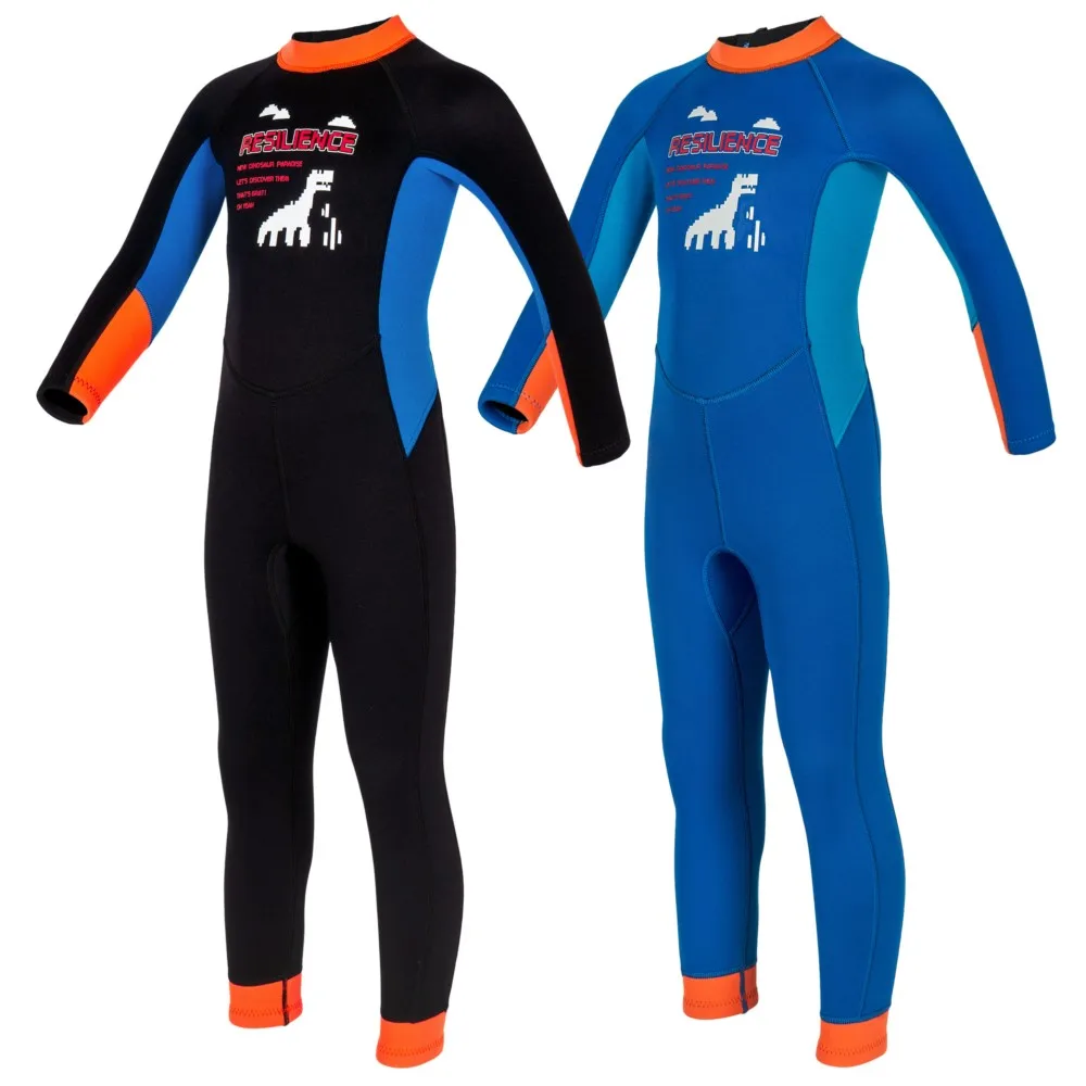 

Неопреновый гидрокостюм для детей и мальчиков, 2,5 мм, гидрокостюмы на молнии сзади для малышей, молодежи, сохраняют тепло для холодной воды, подводного плавания, серфинга, плавания