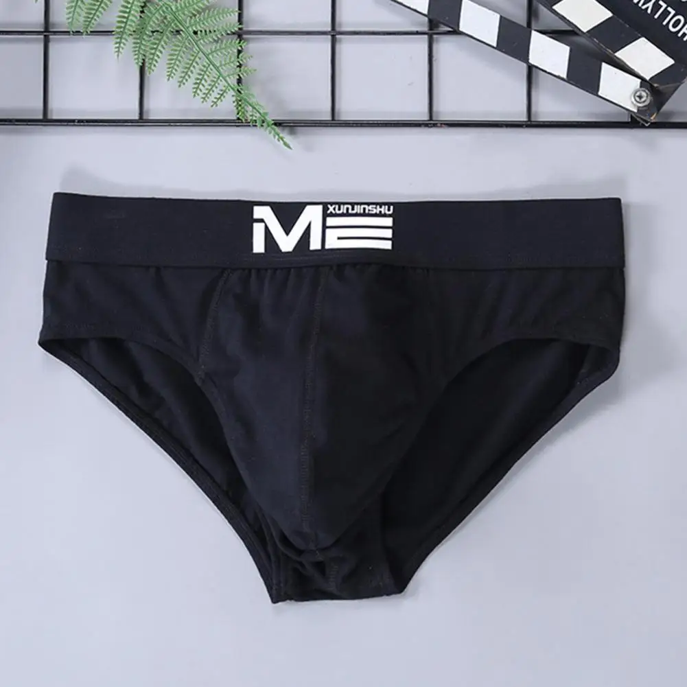 Low Rise Young Men Panties Men Briefs U-shaped Bag Front Fly Comfortable Pouch Boxer Briefs Breathable Men Boxer Brief Underwear