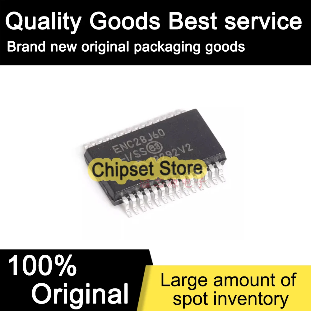 

ENC28J60T-I/SS ENC28J60T-I SOP IC 100% Brand new