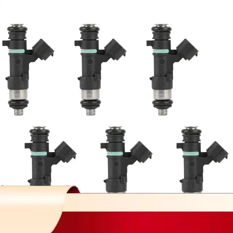 

6PCS Fuel Injectors For Infiniti QX56 Nissan Frontier Xterra 4.0L Spare Parts Accessories Parts 0280158007 16600-7S000-N32R