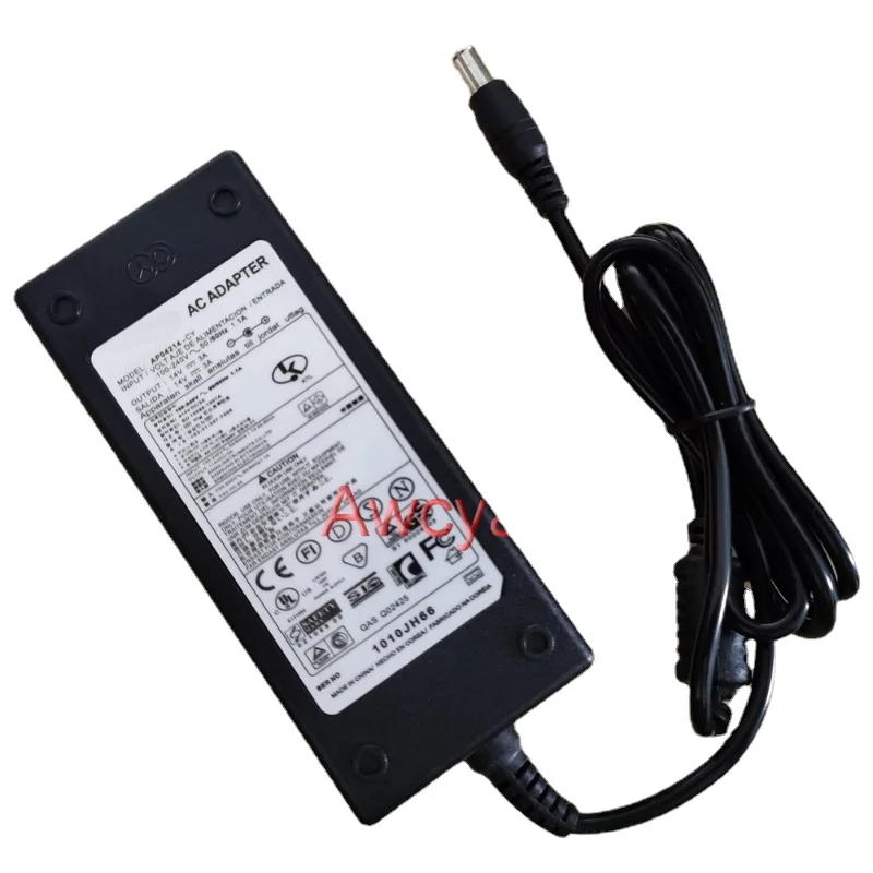 14V 3A AC Adapter Power For Samsung S20B300B S22B360HW S27B350H S27B370H S27B350F S22D390H S24D360 Monitor