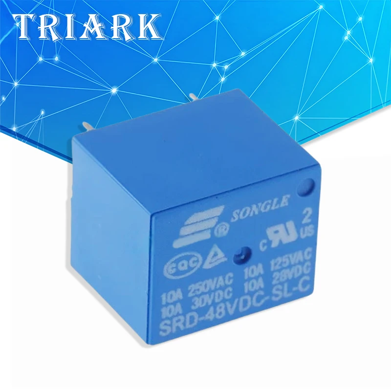 5Pcs Relays 4/5PINS SRD-03VDC-SL-C SRD-05VDC-SL-C SRD-06VDC-SL-C SRD-09VDC-SL-C SRD-12VDC-SL 3V 5V 6V 9V 12V 24V 48V 10A 250VAC