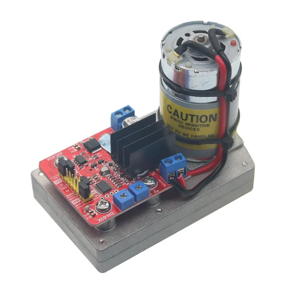 

NEW High Torque Servo DC12V 24V 380kg Steel Gear for Robot Mechanical Arm