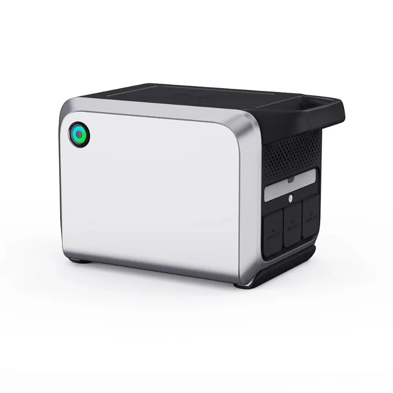 

OMMO Wireless Charging Portable Power Station With Smart App Control Solar Compatible Multi Purpose Power Supply For Emergency