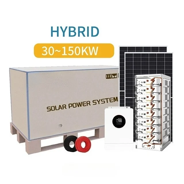 Industrial Hybrid Solar Energy System 3 Phase 30Kw 40Kw 50kva 100Kw 150Kw All in One Off Grid Solar Storage Power System