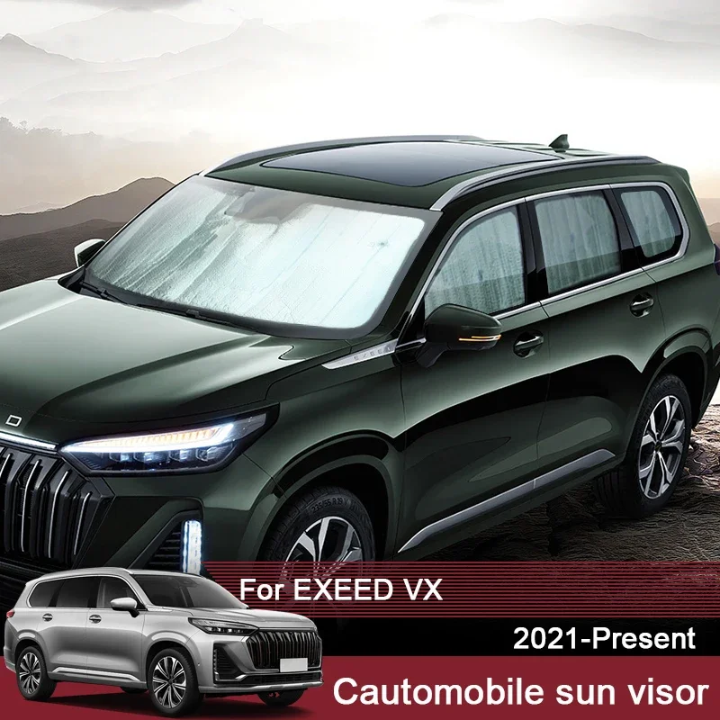 

Автомобильные солнцезащитные козырьки, защита от ультрафиолета, чехол для EXEED VX 2021-2025, оконная занавеска, солнцезащитный козырек, защита лобового стекла, автоаксессуары
