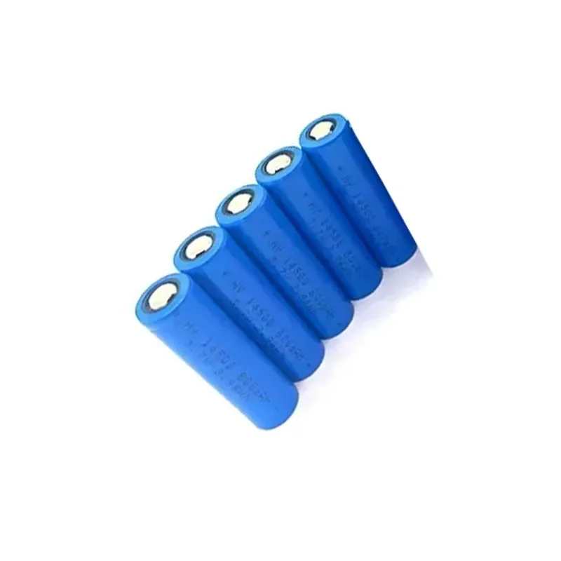 14500 3.7V 800mAh Rechargeable Lithium Battery AA Suitable for Remote Control Mouse Clock Flashlight Shaver DVD MP3 Toys