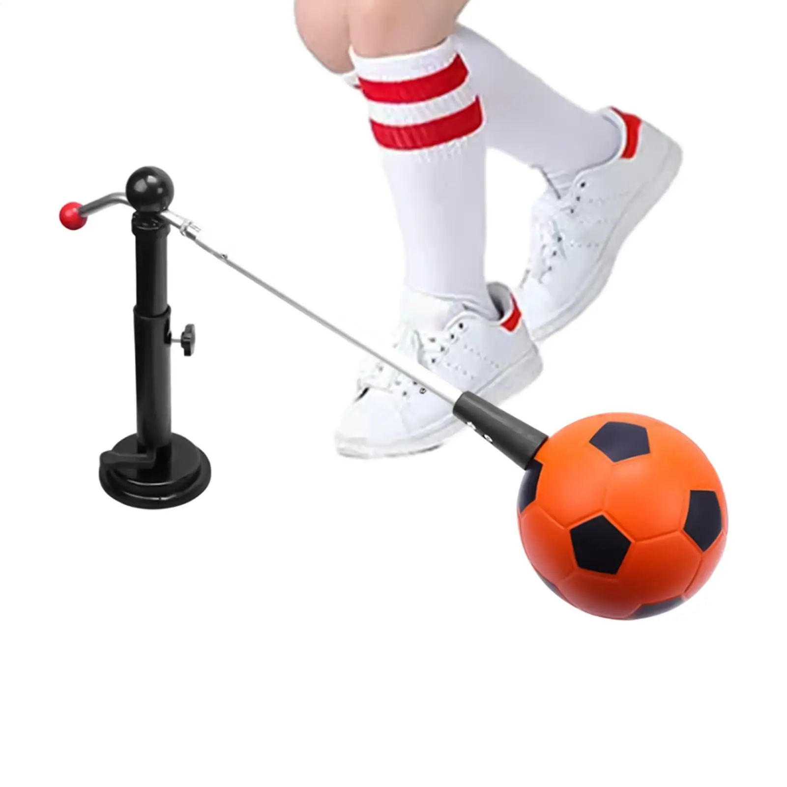 Soccer Kick Trainer 360 Rotating Agility Training Equipment Indoor Soccer Ball Kicking Drills For Dribbling Passing Rhythm