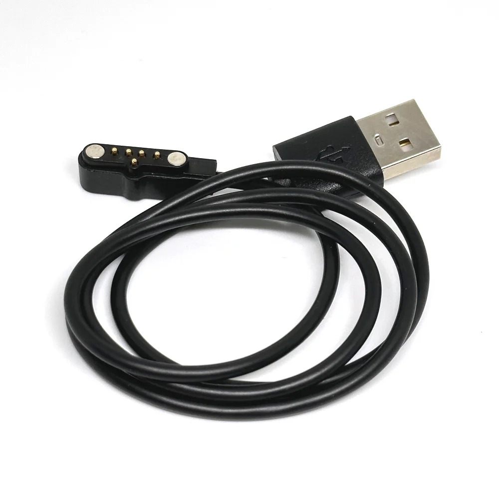 5Pin 60CM Universal Smart Watch Ladegerät Kabel Magnetisches Ladekabel 5 Pin USB 2,54MM Ladegerät