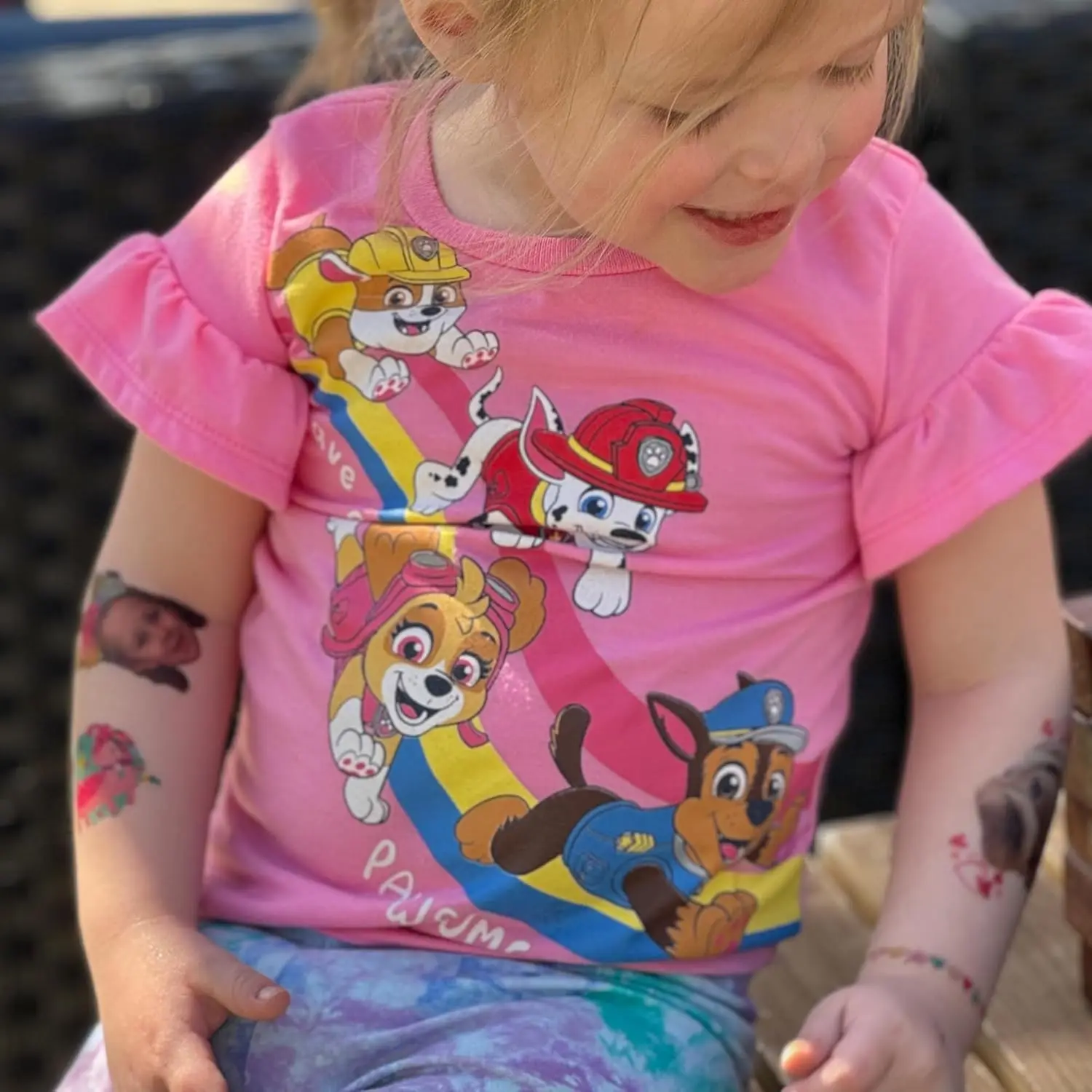 Custom Photo Fun Face - Party Favors - Fun Face Temporary Tattoos - Set of 12