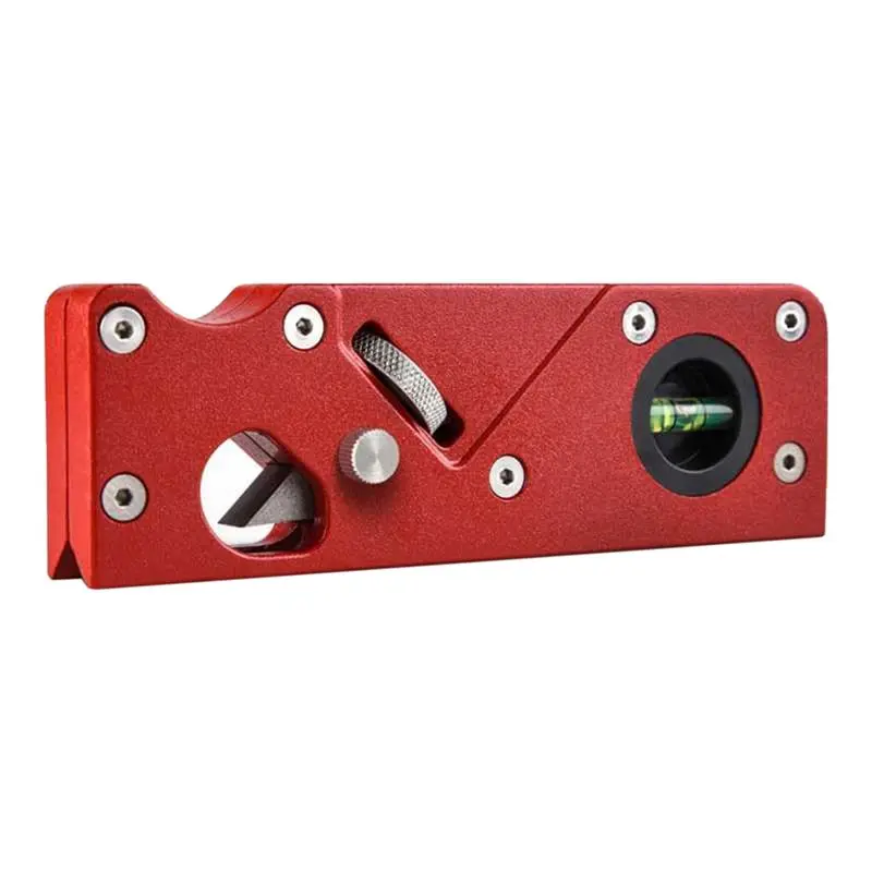 *ABKM Woodworking Hand Planing Wood Edge Cutter Angle Planing 45-Degree Bevel Chamfering Trimming Accessories Bevel Red